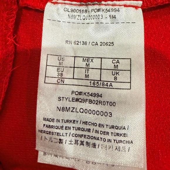 Guess Women's Vibrant Red Wide Leg Jumpsuit - Picture 4 of 7